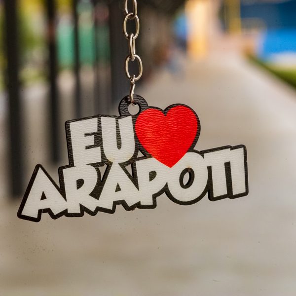 Chaveiro Eu Amo Arapoti