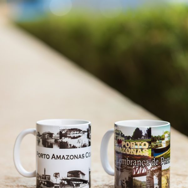 Caneca de cerâmica Porto Amazonas
